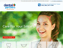 Tablet Screenshot of memphisfamilydental.com